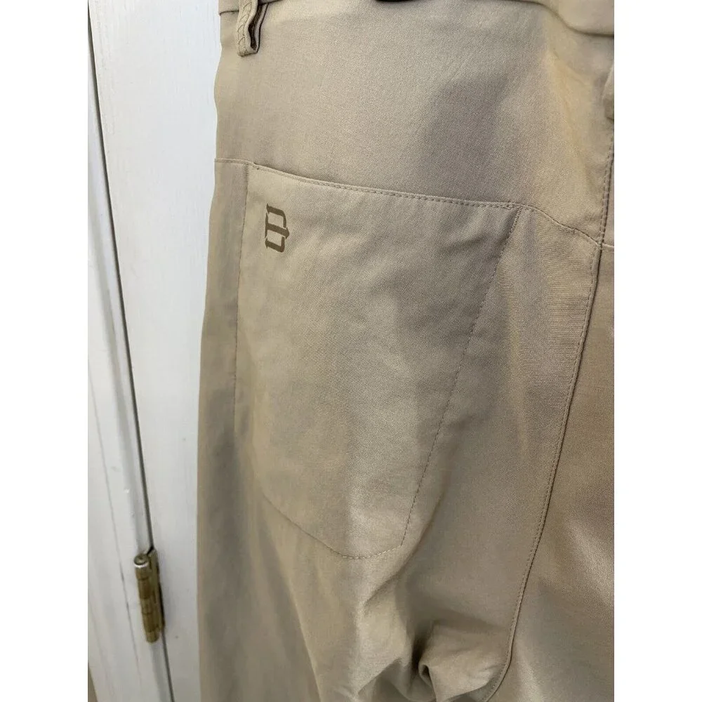 Galvin Green VENTIL8 Golf Trousers Men's 36x32 36x30.5) Beige Chino Performance